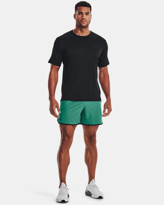 Men's UA HIIT Woven 6" Shorts, Green, pdpMainDesktop image number 2